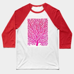 fan coral pink ombre Baseball T-Shirt